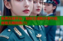 免费在线平台，轻松生成和分享内容，体验无限创意(1)