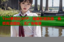 Timi萝莉社APP：海量影视资源，免费高清播放，无广告畅享
