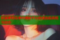 欧美萝莉岛事件揭秘平台快速追踪真相与动态