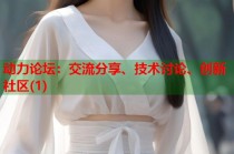 动力论坛：交流分享、技术讨论、创新社区(1)