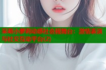 呆萌小萝莉动感社会摇舞台：激情表演与社交互动平台(2)