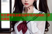 先生萝莉岛全新互动平台开启精彩二次元体验