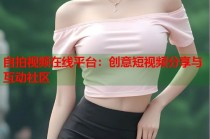 自拍视频在线平台：创意短视频分享与互动社区