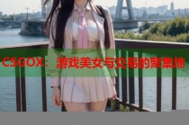 CSGOX：游戏美女与交易的聚集地