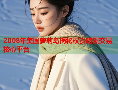 2008年美国萝莉岛揭秘权贵暗黑交易核心平台  第1张