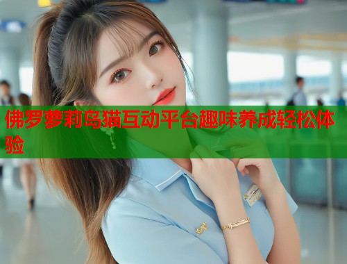 佛罗萝莉岛猫互动平台趣味养成轻松体验  第1张