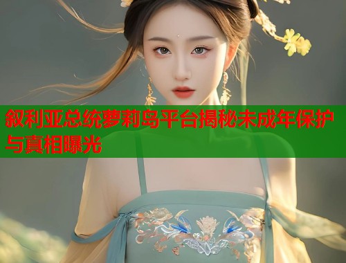 叙利亚总统萝莉岛平台揭秘未成年保护与真相曝光  第1张