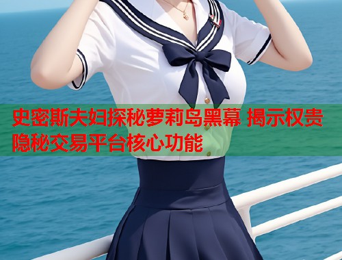 史密斯夫妇探秘萝莉岛黑幕 揭示权贵隐秘交易平台核心功能  第1张