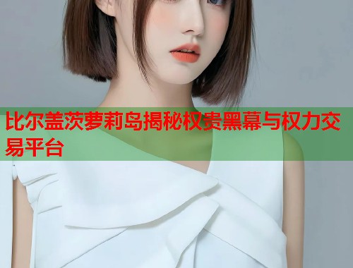 比尔盖茨萝莉岛揭秘权贵黑幕与权力交易平台  第1张