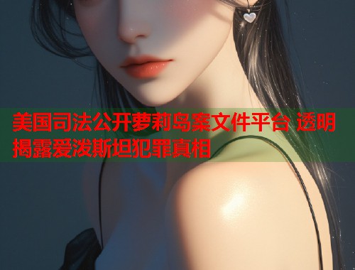 美国司法公开萝莉岛案文件平台 透明揭露爱泼斯坦犯罪真相  第2张