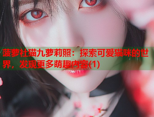 菠萝社猫九萝莉照：探索可爱猫咪的世界，发现更多萌趣内容(1)  第1张